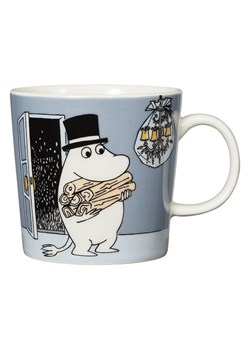 Moomin Kubek &quot;Moominpappa - 80 Box&quot; w kolorze szarym - 300 ml ze sklepu Limango Polska w kategorii Dzbanki i zaparzacze - zdjęcie 187601478