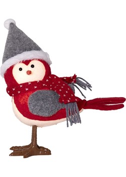 STAR Trading Figurka dekoracyjna LED &quot;Joylight&quot; w kolorze szaro-czerwonym - 20 x 23 cm ze sklepu Limango Polska w kategorii Oświetlenie - zdjęcie 187601597