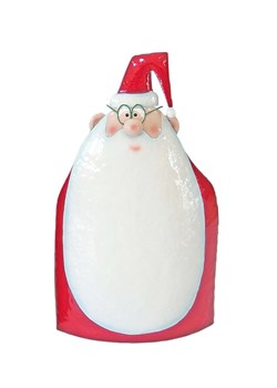 AM Design Figurka dekoracyjna w kolorze czerwono-białym - wys. 50 x Ø 29 cm ze sklepu Limango Polska w kategorii Dekoracje - zdjęcie 187601656