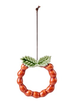 Rosendahl Zawieszka dekoracyjna &quot;Christmas Tales&quot; w kolorze czerwonym - wys. 7 cm ze sklepu Limango Polska w kategorii Dekoracje bożonarodzeniowe - zdjęcie 187601679