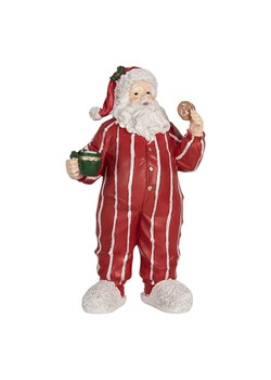 Clayre &amp; Eef Figurka dekoracyjna w kolorze czerwonym - wys. 31 cm ze sklepu Limango Polska w kategorii Dekoracje - zdjęcie 187601728