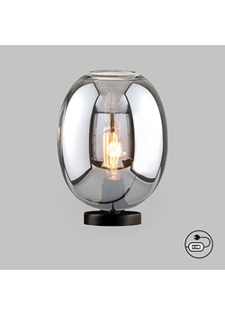 FISCHER &amp; HONSEL Lampa stołowa &quot;Nayla&quot; w kolorze czarnym - wys. 27 x Ø 21 cm ze sklepu Limango Polska w kategorii Oświetlenie - zdjęcie 187601816