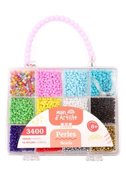 MGM Zestaw koralików (3400 szt.) - 6+ ze sklepu Limango Polska w kategorii Zabawki - zdjęcie 187601877