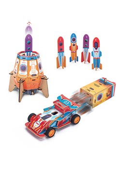 MGM 77-częściowy zestaw 2w1 &quot;Rocket launcher and car&quot; - 8+ ze sklepu Limango Polska w kategorii Zabawki - zdjęcie 187601908