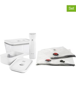 Zwilling 7-częściowy zestaw w kolorze biało-szarym do pakowania próżniowego ze sklepu Limango Polska w kategorii Pojemniki kuchenne - zdjęcie 187602355