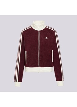 ADIDAS BLUZA ROZPINANA VELOUR KNIT TRACK TOP ze sklepu Sizeer w kategorii Bluzy damskie - zdjęcie 187602848