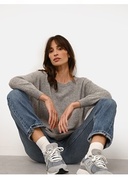 Just Cashmere Kaszmirowy sweter &quot;Rebecca&quot; w kolorze szarym ze sklepu Limango Polska w kategorii Swetry damskie - zdjęcie 187603275