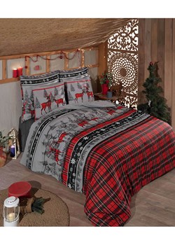 Colourful Cotton Komplet pościeli w kolorze czerwono-szarym ze sklepu Limango Polska w kategorii Pościele - zdjęcie 187603499