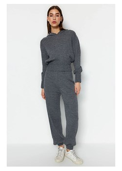 trendyol 2-częściowy zestaw w kolorze antracytowym ze sklepu Limango Polska w kategorii Swetry damskie - zdjęcie 187603575