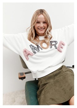 More &amp; More Bluza w kolorze białym ze sklepu Limango Polska w kategorii Bluzy damskie - zdjęcie 187603646