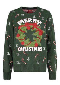 Sublevel Sweter w kolorze ciemnozielonym ze sklepu Limango Polska w kategorii Swetry damskie - zdjęcie 187603667