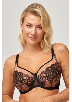Azal Sara biustonosz miękki na fiszbinach, regulowane ramiączka czarny ze sklepu kontri.pl w kategorii Biustonosze - zdjęcie 187604128