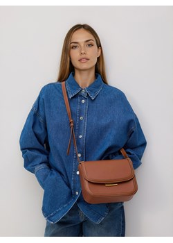 Reserved - Torebka z klamrą - brązowy ze sklepu Reserved w kategorii Listonoszki - zdjęcie 187604496