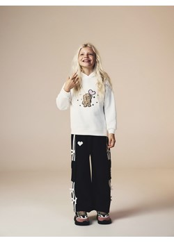 Reserved - Spodnie dresowe z kokardkami - czarny ze sklepu Reserved w kategorii Spodnie dziewczęce - zdjęcie 187604547