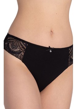 2-pak bawełniane figi damskie L-1588BI, Kolor beżowo-czarny, Rozmiar L, LAMA ze sklepu Primodo w kategorii Majtki damskie - zdjęcie 187605356