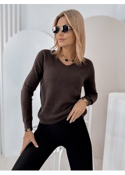 sweter montclair brązowy one size ze sklepu UBRA w kategorii Swetry damskie - zdjęcie 187605617