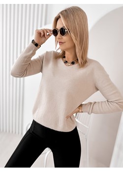 sweter montclair beżowy one size ze sklepu UBRA w kategorii Swetry damskie - zdjęcie 187605626
