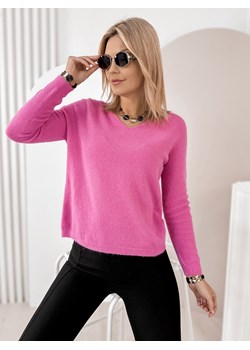 sweter montclair różowy one size ze sklepu UBRA w kategorii Swetry damskie - zdjęcie 187605639