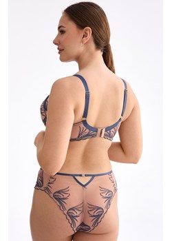 Majtki brazyliany Palmer C322, Kolor niebiesko-beżowy, Rozmiar M, Ewa Bien ze sklepu Intymna w kategorii Majtki damskie - zdjęcie 187605859