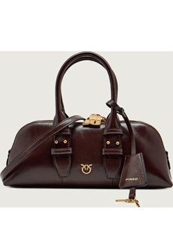 Pinko Skórzany kuferek BOWLING BAG ze sklepu Gomez Fashion Store w kategorii Kuferki - zdjęcie 187605999