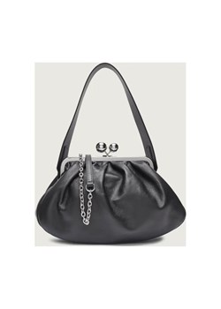 Weekend MaxMara Skórzana torebka na ramię CUBICO Pasticcino ze sklepu Gomez Fashion Store w kategorii Listonoszki - zdjęcie 187606016