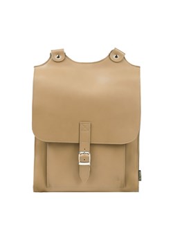 beżowy plecak skórzany Bookpack ze sklepu Słoń Torbalski w kategorii Plecaki - zdjęcie 187606877