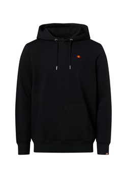 ellesse Męska bluza z kapturem Mężczyźni Bawełna czarny jednolity ze sklepu vangraaf w kategorii Bluzy męskie - zdjęcie 187607005