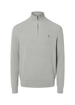 Polo Ralph Lauren Troyer męski Mężczyźni Bawełna jasny szary marmurkowy ze sklepu vangraaf w kategorii Swetry męskie - zdjęcie 187607016