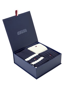 Tommy Hilfiger Męskie 3-pak skarpet w pudełku prezentowym Mężczyźni granatowy jednolity ze sklepu vangraaf w kategorii Skarpetki męskie - zdjęcie 187607099