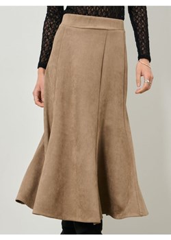 Sinsay - Spódnica midi - beżowy ze sklepu Sinsay w kategorii Spódnice - zdjęcie 187610197