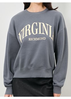 Sinsay - Bluza crewneck - szary ze sklepu Sinsay w kategorii Bluzy damskie - zdjęcie 187610219