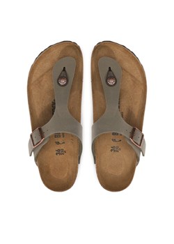 Japonki Birkenstock Gizeh Bs 0043393 Szary ze sklepu eobuwie.pl w kategorii Klapki damskie - zdjęcie 187610239