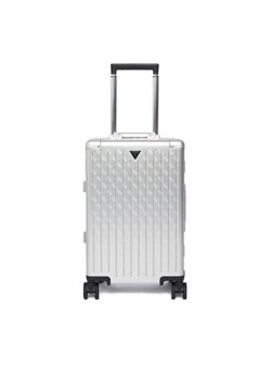 Guess Walizka kabinowa Trunkshow TWHB98 77983 Srebrny ze sklepu MODIVO w kategorii Walizki - zdjęcie 187610277