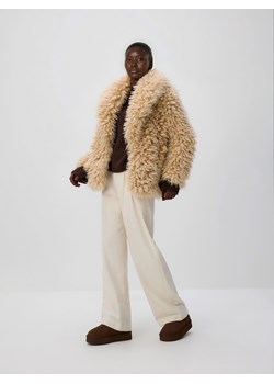 Reserved - Zamszowe śniegowce - ciemnobrązowy ze sklepu Reserved w kategorii Śniegowce damskie - zdjęcie 187612488