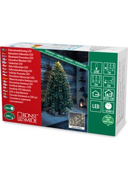 Konstsmide Łańcuch świetlny LED w kolorze ciepłej bieli - dł. 7 m ze sklepu Limango Polska w kategorii Oświetlenie - zdjęcie 187612766