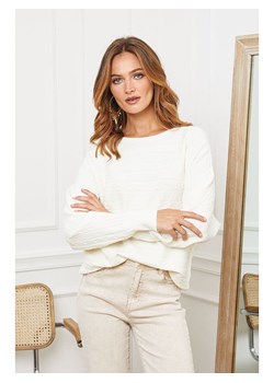 Joséfine Sweter &quot;Luby&quot; w kolorze kremowym ze sklepu Limango Polska w kategorii Swetry damskie - zdjęcie 187613099