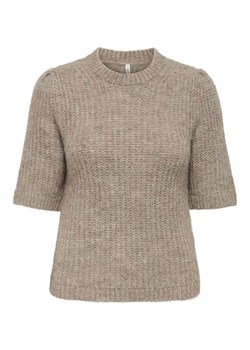 ONLY Sweter w kolorze beżowym ze sklepu Limango Polska w kategorii Swetry damskie - zdjęcie 187613455
