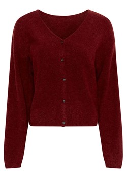 MOSS COPENHAGEN Kardigan &quot;Milania&quot; w kolorze bordowym ze sklepu Limango Polska w kategorii Swetry damskie - zdjęcie 187613567