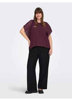 ONLY Carmakoma Bluzka w kolorze fioletowym ze sklepu Limango Polska w kategorii Bluzki damskie - zdjęcie 187613615
