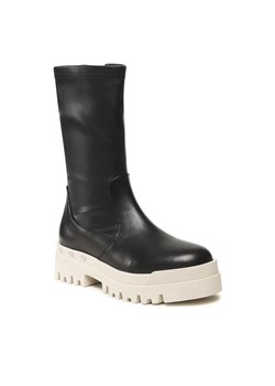 Botki Badura 3040 Czarny ze sklepu eobuwie.pl w kategorii Botki - zdjęcie 187613677