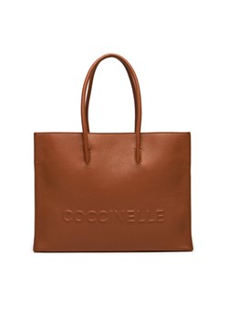 Torebka Coccinelle QBB Coccinellemyrtha E1 QBB 18 02 01 Brązowy ze sklepu eobuwie.pl w kategorii Torby Shopper bag - zdjęcie 187613679