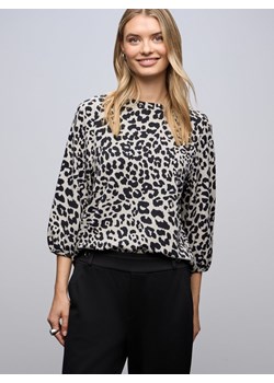 Street One Damska koszulka z długim rękawem Kobiety jasny szary wzorzysty ze sklepu vangraaf w kategorii Bluzki damskie - zdjęcie 187613976