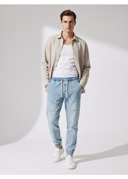 Sinsay - Spodnie jogger - niebieski ze sklepu Sinsay w kategorii Jeansy męskie - zdjęcie 187615405