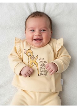 Sinsay - Bluza z falbankami zapinana na zatrzaski Bambi - beżowy ze sklepu Sinsay w kategorii Bluzy i swetry - zdjęcie 187615465