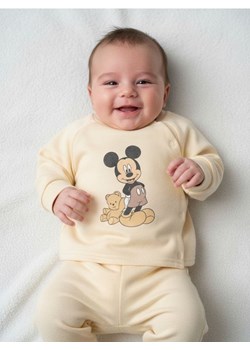 Sinsay - Bluza z polarem w środku Mickey Mouse - kremowy ze sklepu Sinsay w kategorii Odzież dla niemowląt - zdjęcie 187615548
