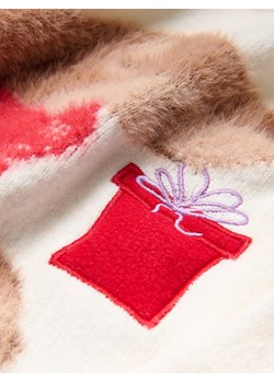 Reserved - Sweter z grającą aplikacją - wielobarwny ze sklepu Reserved w kategorii Swetry dziewczęce - zdjęcie 187616717