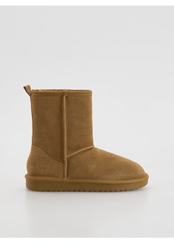 Reserved - Zamszowe śniegowce - brązowy ze sklepu Reserved w kategorii Śniegowce damskie - zdjęcie 187616766