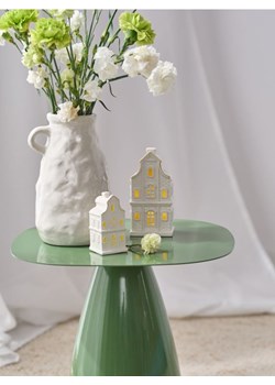 Sinsay - Ceramiczna lampka LED w kształcie domku - biały ze sklepu Sinsay w kategorii Oświetlenie led - zdjęcie 187617086