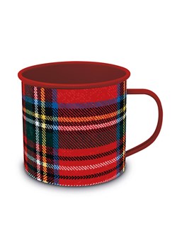 ppd Kubek jumbo &quot;Check Happy&quot; w kolorze czerwonym - 400 ml ze sklepu Limango Polska w kategorii Naczynia - zdjęcie 187617155