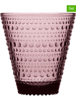 iittala Szklanki (2 szt.) &quot;Kastehelmi&quot; w kolorze jasnoróżowym - 300 ml ze sklepu Limango Polska w kategorii Naczynia - zdjęcie 187617207